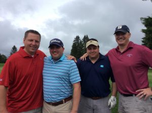 Group Picture of the golf Players at the 10th Annual Golf Tournament for east Hills Recreation - 12