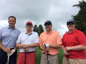 Group Picture of the golf Players at the 10th Annual Golf Tournament for east Hills Recreation - 10